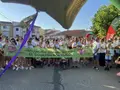 I Marcha Solidaria de Madridanos en el año 2024. Archivo