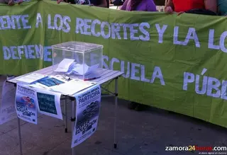Más de 2.000 firmas en Zamora contra los recortes y las políticas educativas