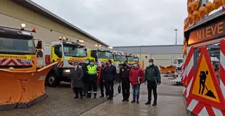 Los agentes implicados en la campaña de vialidad invernal