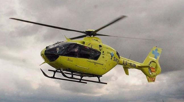 Helicoóptero Sacyl.Archivo