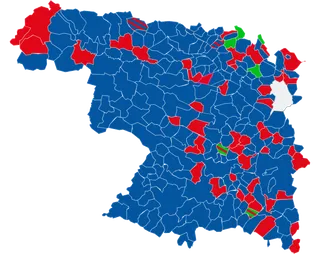 El mapa de Zamora tras las elecciones del 15M
