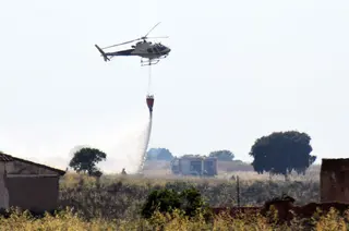 Incendio llanos fuego bomberos junio18