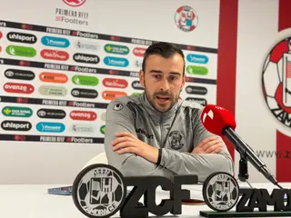 Yago Iglesias en rueda de prensa