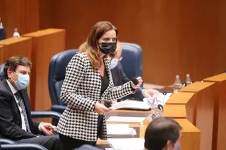 Intervención de Ana Carlota Amigo en el Pleno de las Cortes de Castilla y León