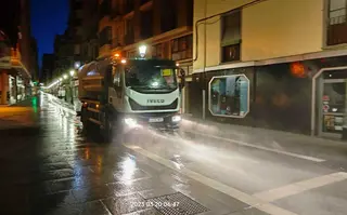 Nuevo camión en el servicio de limpieza de Zamora