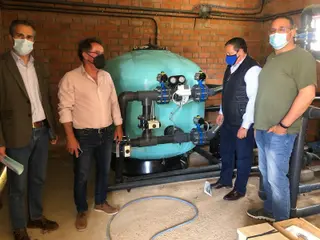 La Diputación mejora el tratamiento del agua potable en Villadepera y Villardiegua de la Ribera