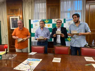Un instante de la presentación de la prueba
