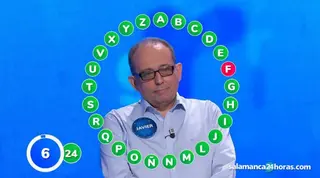 Un 'famoso' salmantino destrona en Pasapalabra a Pablo, después de infinidad de programas ganados