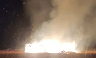 Incendio de madrugada en Muelas del Pan