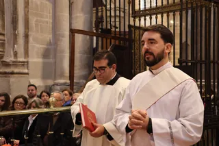 Ordenación del sacerdote Javier Prieto. Archivo