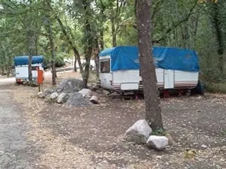 Caravanas en El Folgoso.Archivo