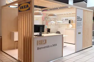 Ikea stand