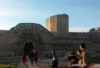 Jardines del Castillo de Zamora.ARCHIVO