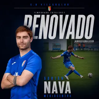 Adrián Nava renovado con el filial del CD VIllaralbo