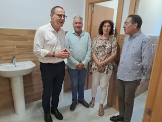 Avanzan las obras de renovación en el edificio de Patrimonio Sindical de Bermillo de Sayago