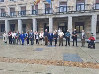 Minuto de silencio en Zamora, 30 de septiembre.