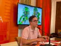 Imagen de Pablo Novo en rueda de prensa