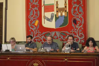 Pleno ordinario del Ayuntamiento de Zamora. Archivo