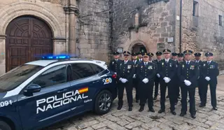 El orgullo zamorano del Cuerpo de Policía desde una de las comisarias más pequeñas de España