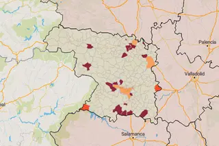 Casi una veintena de municipios de Zamora, en riesgo por incidencia “muy alta” de coronavirus
