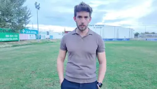Pablo Cortés tras el encuentro