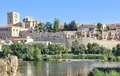 Vista del río Duero y del casco histórico de Zamora