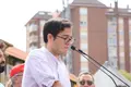 Pablo Novoi en la manifestación contra la périda de servicios de AVE (72) | Carlos G. Rodríguez