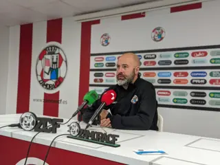 David Movilla en la rueda de prensa