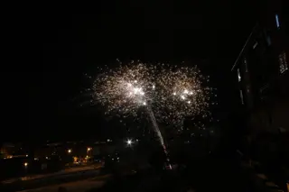 San José Obrero ilumina la noche con unos espectaculares fuegos artificiales Foto: Víctor Garrido