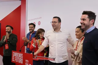 Noche electoral en la sede del PP en Zamora | Carlos G. Rodríguez