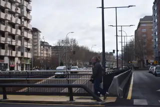 Confluencia entre la calle Libertad y Cardenal Cisneros