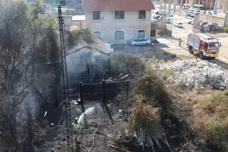 JL Leal Ical. Incendio en las Inmediaciones de la estación de Renfe de Zamora