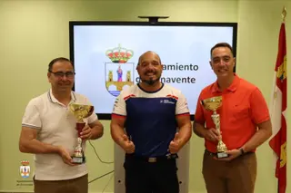 Recibimiento a Carlos Blanco