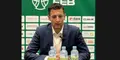 Saulo Hernández en la rueda de prensa tras el encuentro