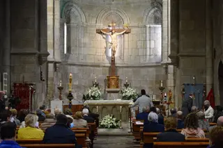 Pascua de Resurrección en la iglesia de Santa María de la Horta