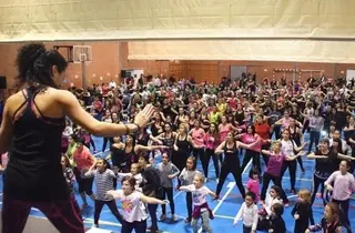 Masterclass de zumba. Archivo
