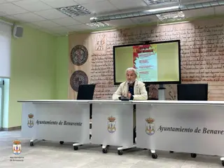 Un instante de la presentación
