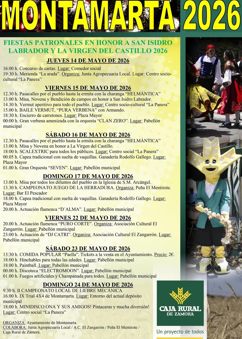 Fiestas Montamarta 2026