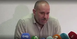 Un instante de la rueda de prensa Telecinco