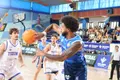 Ismael Tamba, jugador del CB Zamora, durante el encuentro ante el Tizona Burgos