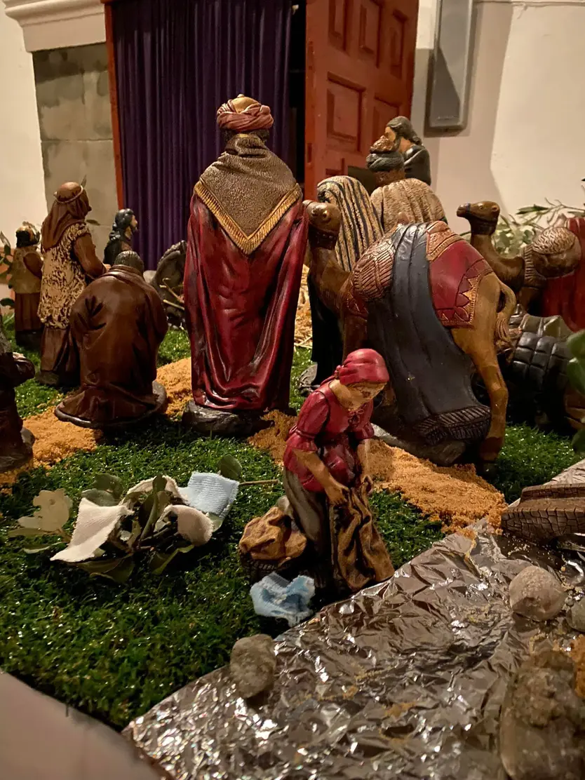 Carbajosa de Alba monta el belén