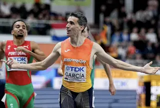 El campeón del mundo Mariano García