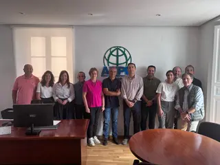 Visita del presidente nacional de ANPE a Zamora
