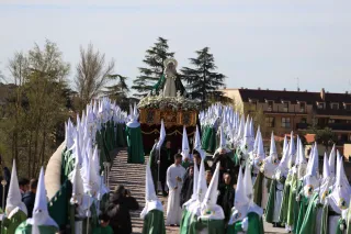      Procesión de la Virgen de la Esperanza 2026. Foto: María Lorenzo. Archivo