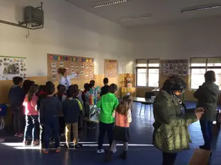 El CEIP Nuestra Señora de Gracia de Bermillo de Sayago. Archivo