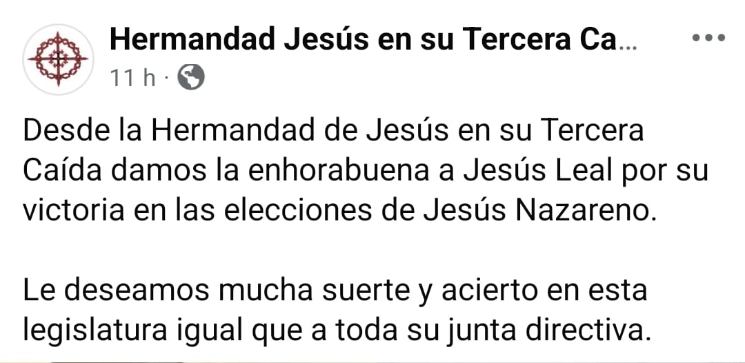 Reacciones Tras Las Elecciones De Jes&uacute;s Nazareno (11)