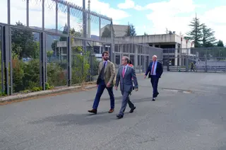 García Gallardo visita la central de Santa María de Garoña