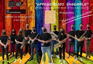 La Banda de Música de Zamora estrena en el Teatro Principal “Appasionato Ensemble”