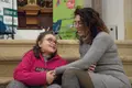 Yaiza junto a su madre, Isabel Cabrera | Foto: Corriendo con el Corazón por Hugo