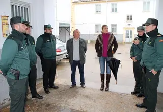 San Damián felicita a la Guardia Civil de Tábara por su trabajo en un enclave estratégico para la provincia